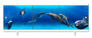 Экран п/в Ультралегкий АРТ 1,48 (Дельфины)
